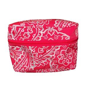 HOT PINK VERA BRADLEY MAKE UP COSMETIC TRAVEL BAG!